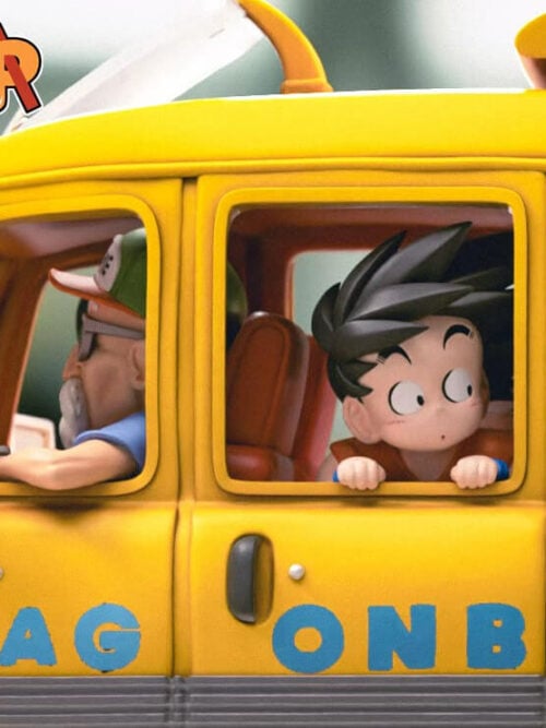 Dragon Ball Vehicle Series Van Quartet: Yamcha, Krillin, Master Roshi and Son Goku - Detail View 2