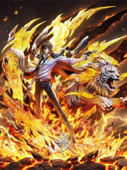 Three Kings Series 001 Xanxus - Katekyo Hitman Reborn - Collectible Figure Main View