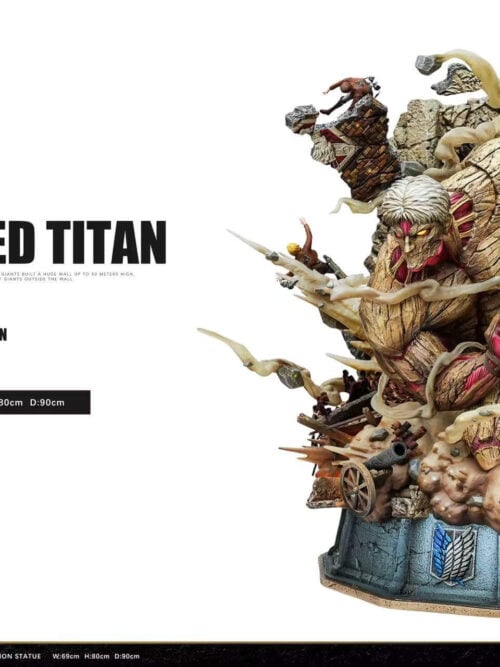 Nine Titans Resonance Armored Titan - Attack on Titan - Detail View 13