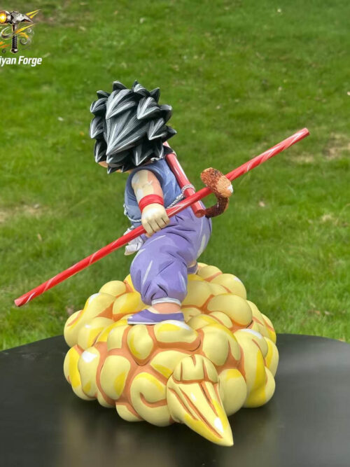 Young Son Goku on Flying Nimbus — Dragon Ball - Image 4