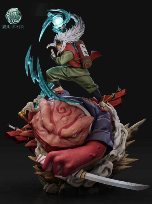 1j0kdewrzdg9jz53za4f8ptv683a8v7k Pervy Sage Jiraiya with Gamabunta — Naruto - Collectible Figure Main View