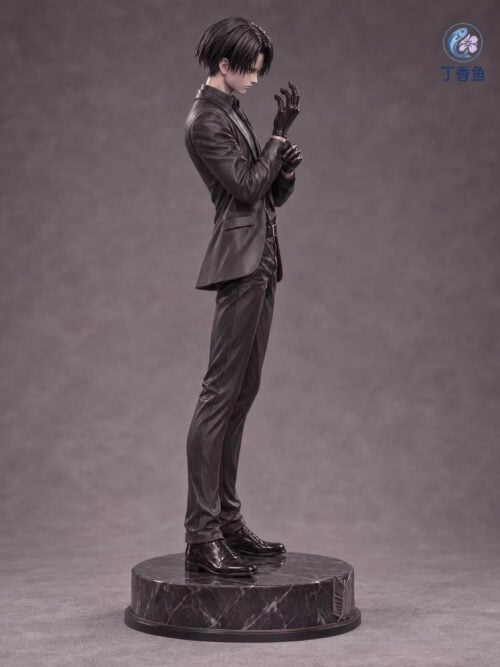 Black Street Levi Ackerman - Attack on Titan - Detail View 6