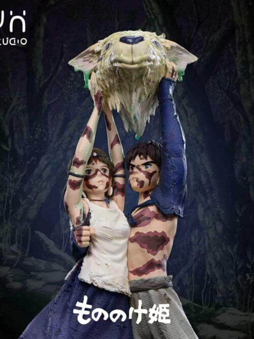 CP Series 003 Princess Mononoke: Angry Forest Spirit — San & Ashitaka - Detail View 4
