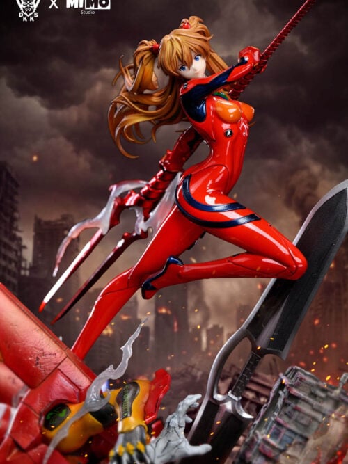 Battle Suit & Young Asuka Langley Soryu - Neon Genesis Evangelion - Detail View 1