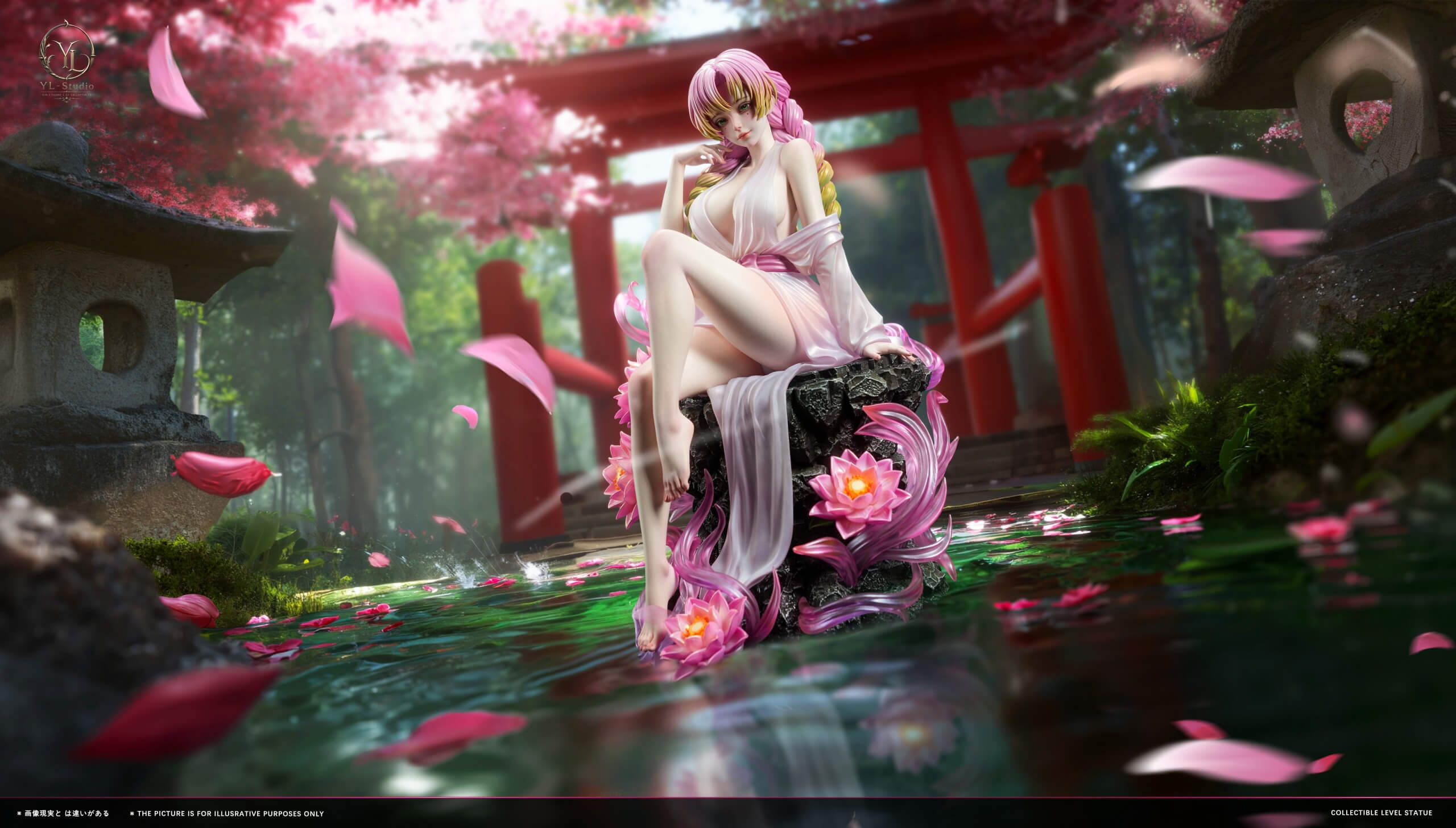 Mitsuri Kanroji — Demon Slayer - Featured Image Mitsuri Kanroji — Demon Slayer - Collectible Figure Main View