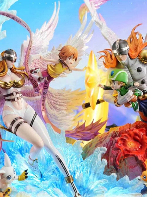 Angel Genesis — Angemon & Angewomon Digimon Adventure Diorama - Detail View 2