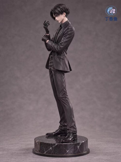 Black Street Levi Ackerman - Attack on Titan - Detail View 4