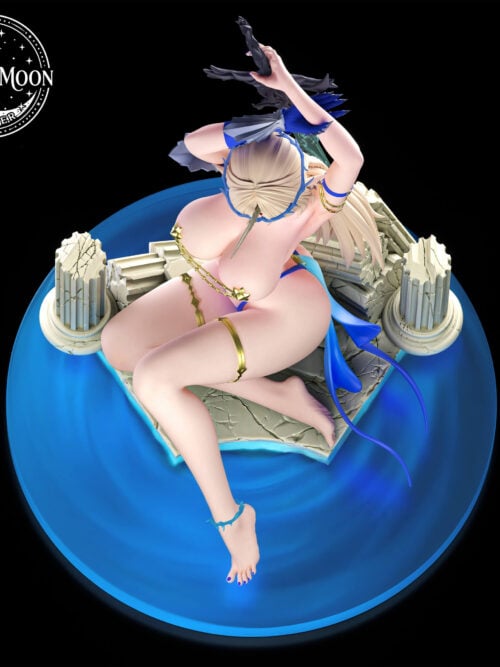 Cartethyia Reclining Sword Pose - Wuthering Waves - Detail View 5