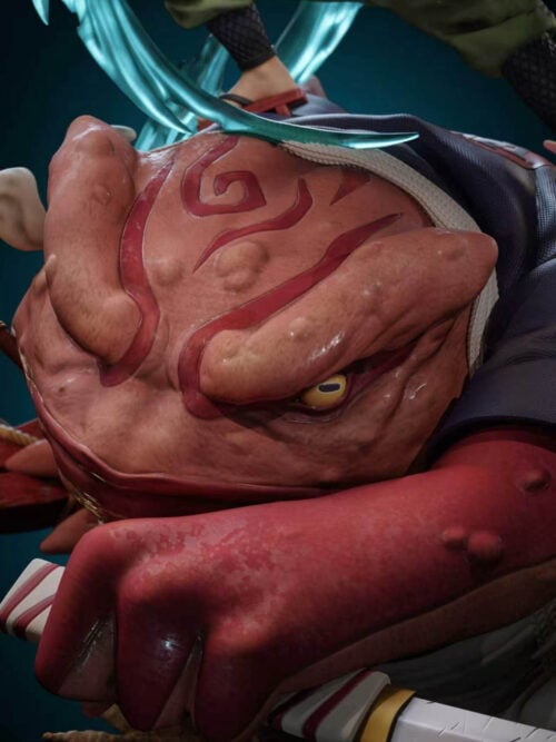 Pervy Sage Jiraiya with Gamabunta — Naruto - Detail View 3