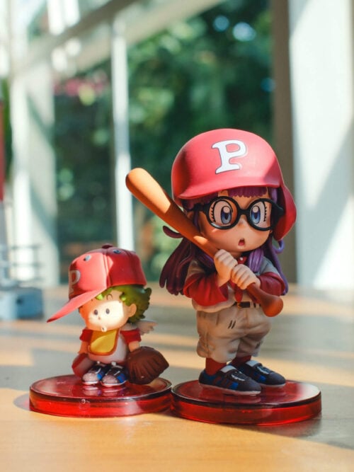 59ay2q5k4fr3b5dpaf3xm8x0w81h5pcp Baseball Arale & Gatchan — Dr. Slump Arale Series 026 - Collectible Figure Main View