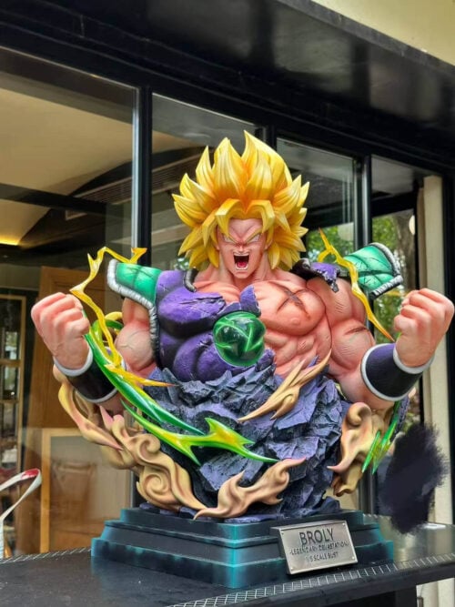 Legendary Devastation Broly Bust - Collectible Figure Main View
