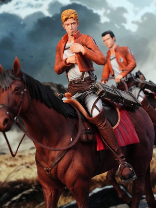 Special Operations Squad Mounted Eld Jinn Vol. 4 — Attack on Titan - Collectible Figure Main View
