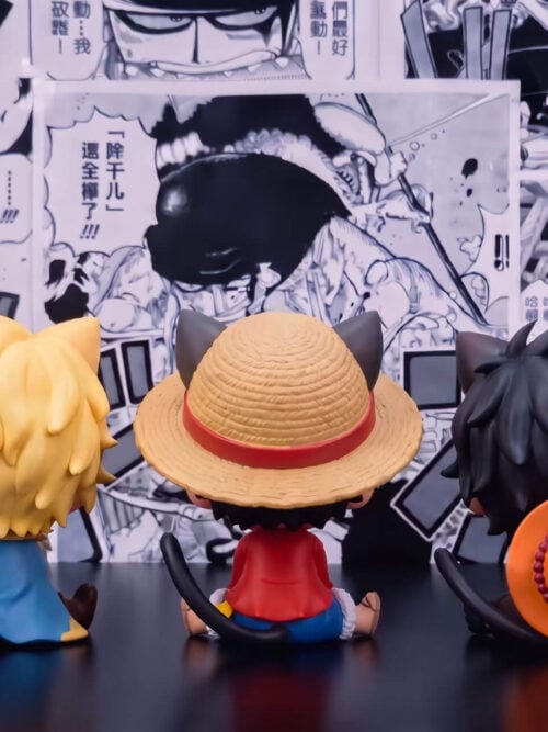 One Piece Cat-Ear — Luffy, Sabo & Ace - Detail View 4