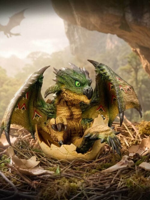 Monster Hunter Hatchling Dragon Egg Series — Rathalos & Rathian Variants - Detail View 5