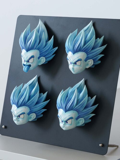Ghost Vegeta Expression Fridge Magnet — Dragon Ball - Collectible Figure Main View
