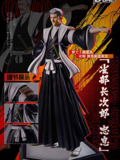 Chojiro Sasakibe - Gotei 13 Lieutenant Series - Detail View 1