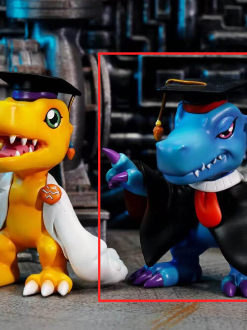 Digimon — Agumon Hakase, Nise Agumon Hakase, Terriermon Assistant & Lopmon Assistant - Detail View 7