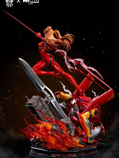 Battle Suit & Young Asuka Langley Soryu - Neon Genesis Evangelion - Detail View 3