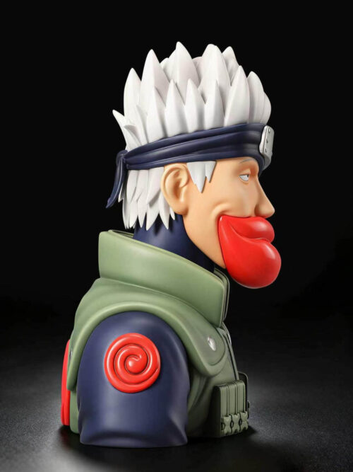 Fiery Red Lips Kakashi Hatake Bust - Naruto - Detail View 4