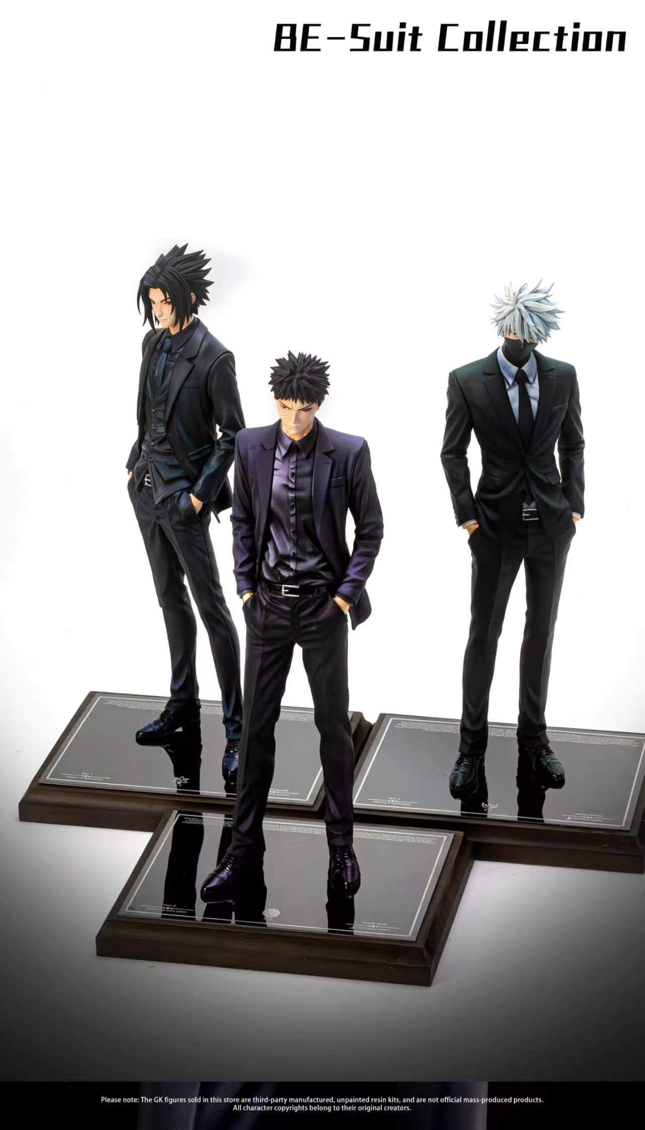 Sigma Series Suit Collection — Sasuke Uchiha, Obito Uchiha & Kakashi Hatake - Gallery 9 of 13 Sigma Series Suit Collection — Sasuke Uchiha, Obito Uchiha & Kakashi Hatake - Detail View 9