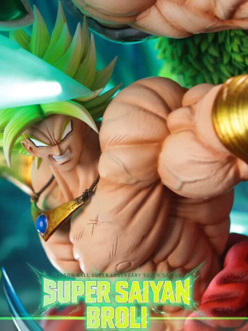 Classic & Modern Legendary Super Saiyan Broly Diorama - Detail View 6