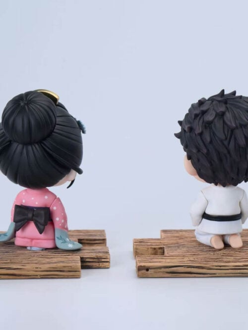 Hakuji & Koyuki — Kneeling Chibi Figures - Image 8