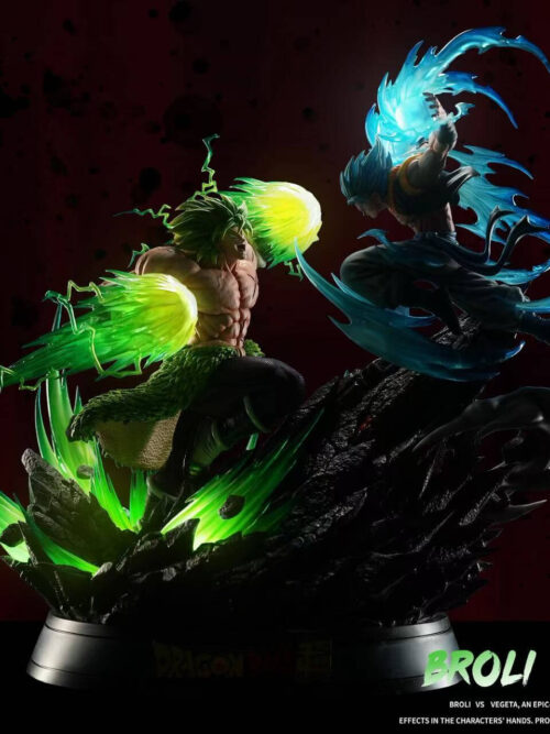 Broly VS Gogeta - Battle Diorama - Image 3