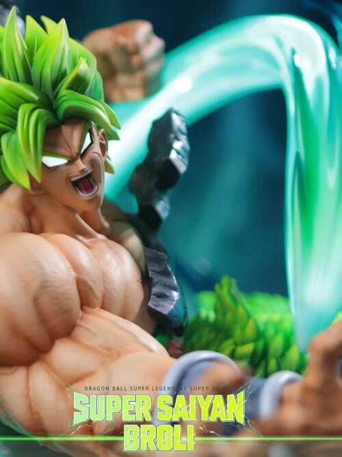 Classic & Modern Legendary Super Saiyan Broly Diorama - Detail View 7