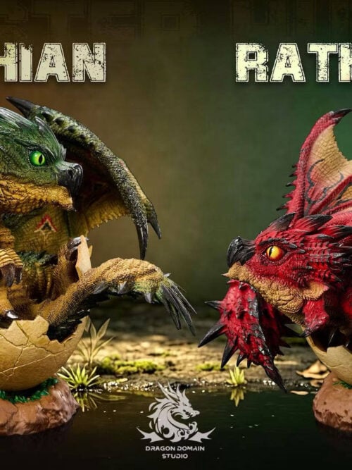 Monster Hunter Hatchling Dragon Egg Series — Rathalos & Rathian Variants - Detail View 12