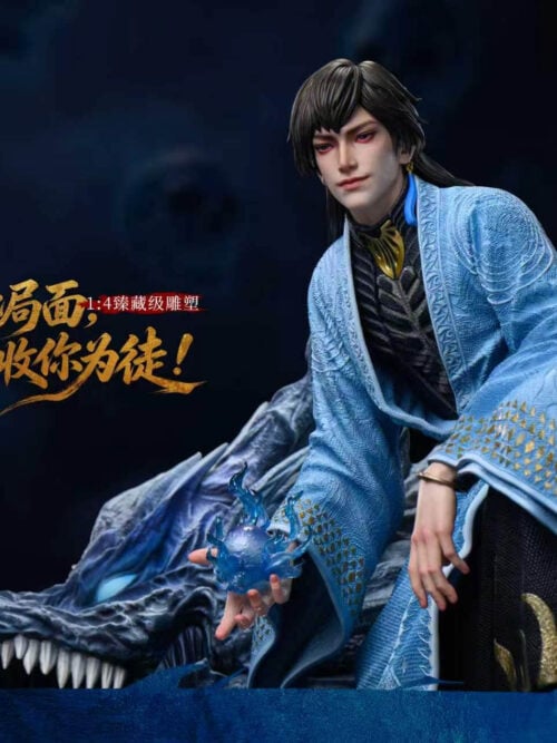 Shura Sacred Flame Xiao Cha — A Mortal's Journey 1/4 Statue - Detail View 7