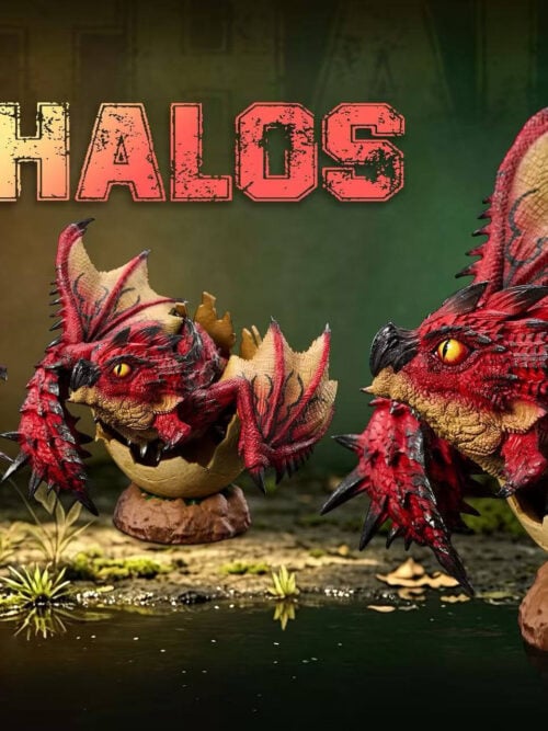 Monster Hunter Hatchling Dragon Egg Series — Rathalos & Rathian Variants - Detail View 10