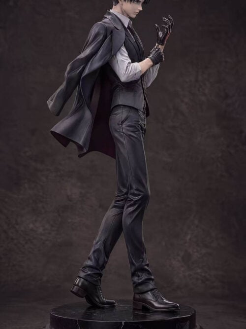 Black Street Levi Ackerman - Attack on Titan - Detail View 9
