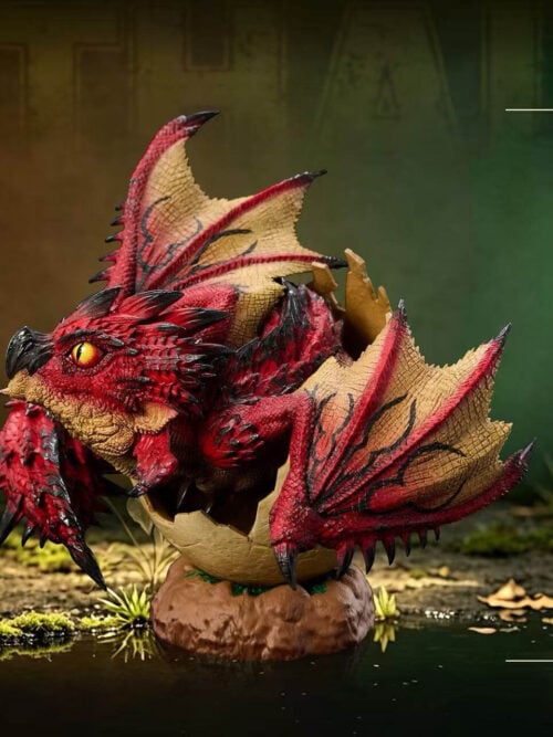 Monster Hunter Hatchling Dragon Egg Series — Rathalos & Rathian Variants - Detail View 8