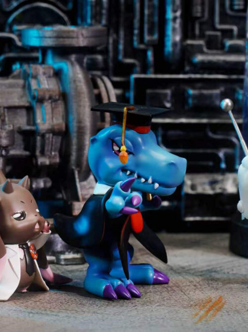 Digimon — Agumon Hakase, Nise Agumon Hakase, Terriermon Assistant & Lopmon Assistant - Detail View 2