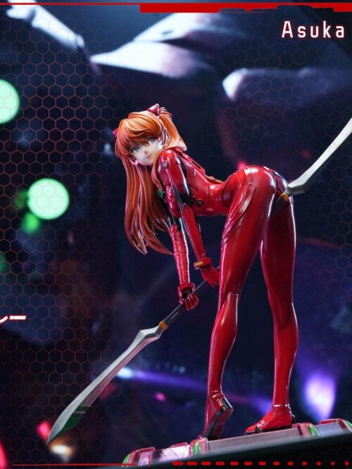Spear Pose Asuka Langley Soryu - Neon Genesis Evangelion - Collectible Figure Main View