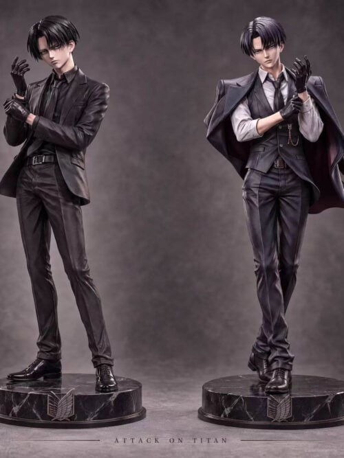 Black Street Levi Ackerman - Attack on Titan - Detail View 10