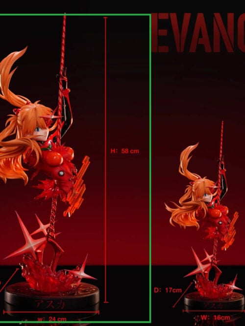 Asuka Langley Soryu — Lingering Echo Art Bust - Detail View 1