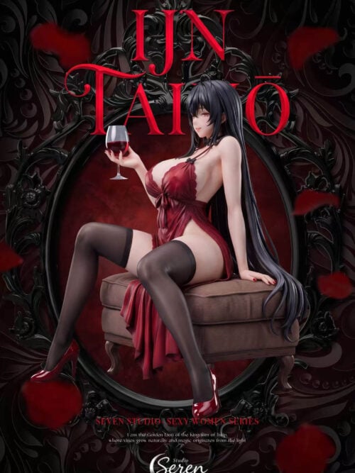 Red Wine Banquet Taihou - Azur Lane - Detail View 2
