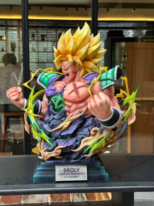 Legendary Devastation Broly Bust - Detail View 1