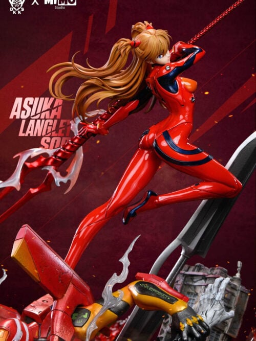 Battle Suit & Young Asuka Langley Soryu - Neon Genesis Evangelion - Detail View 4