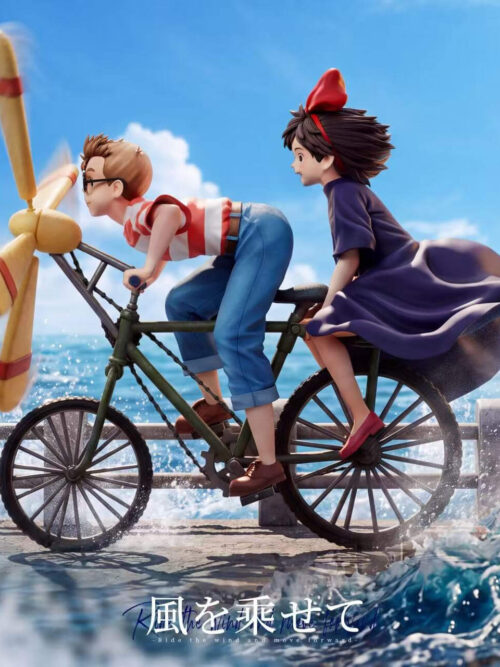 Ride the Wind Kiki & Tombo — Kiki's Delivery Service Bicycle Series No. 02 - Collectible Figure Main View