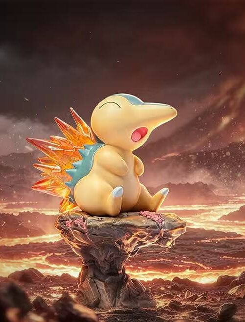 Pocket Leisure Time Vol. 6 Cyndaquil - Collectible Figure Main View