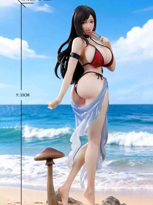 Swimsuit Tifa Lockhart with Ice Pop — Final Fantasy VII - Collectible Figure Main View