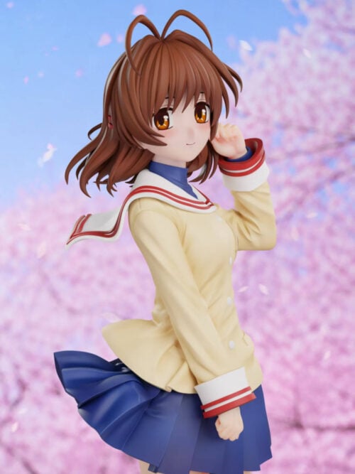 Nagisa Furukawa School Uniform Statue — CLANNAD - Detail View 1
