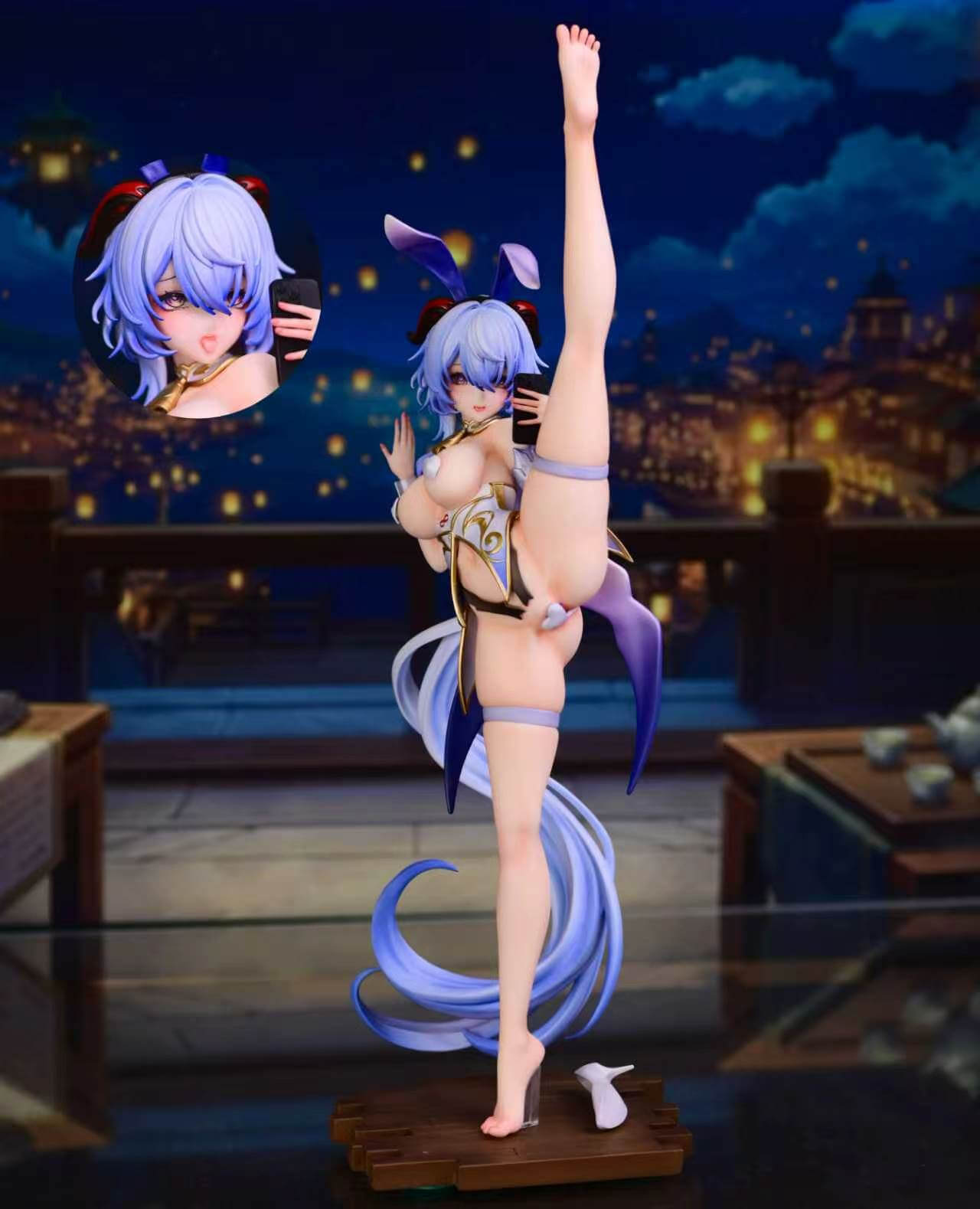 Raised-Leg Ganyu — Genshin Impact - Featured Image Raised-Leg Ganyu — Genshin Impact - Collectible Figure Main View