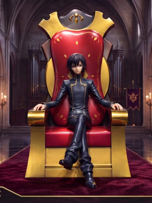 p91fb1kpjx4a31hxdntqa2nkz9qnkzhn Throne Lelouch Lamperouge — Code Geass: Lelouch of the Rebellion - Collectible Figure Main View