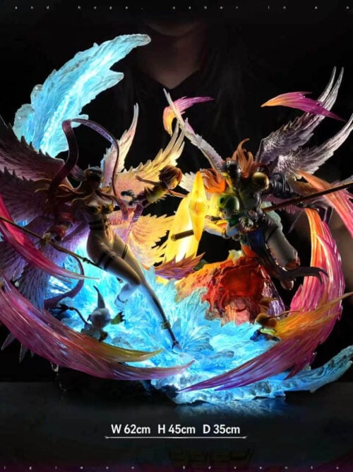 Angel Genesis — Angemon & Angewomon Digimon Adventure Diorama - Detail View 8