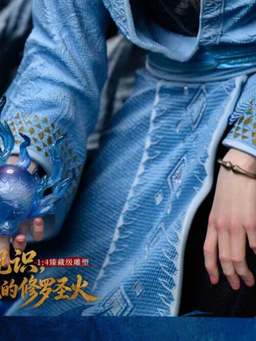 Shura Sacred Flame Xiao Cha — A Mortal's Journey 1/4 Statue - Detail View 6