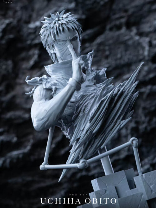 Sculpture Series No. 2 Obito Uchiha — Naruto - Detail View 4