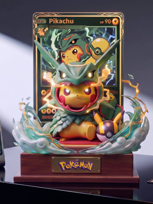 Rayquaza Pikachu — Pokémon - Collectible Figure Main View